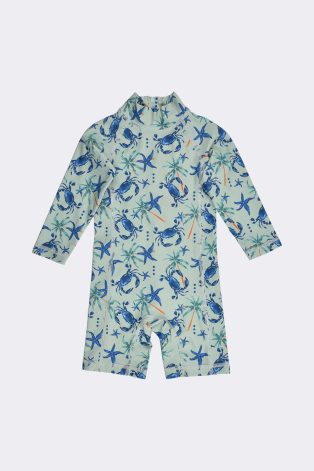 Dannie Crab Swim Play-suit LS