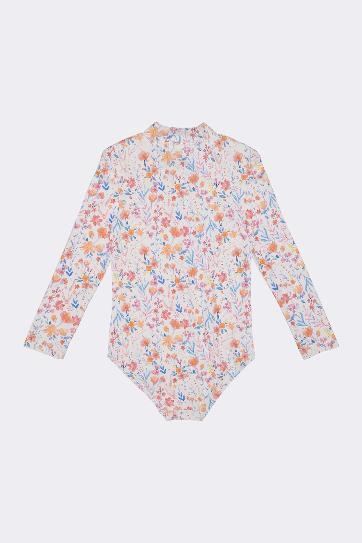 Kira Pastel Flower Swimsuit LS - Image 2