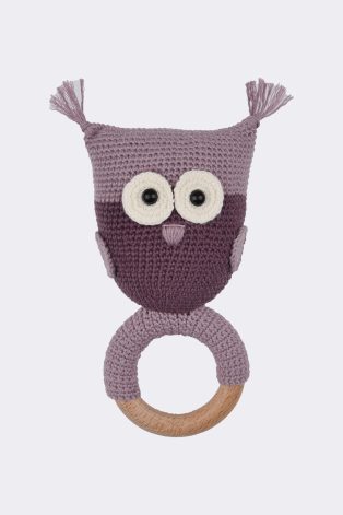 Owl Crochet Ring
