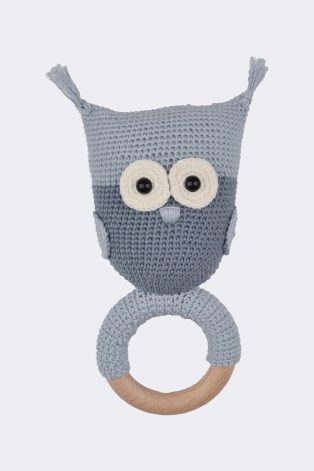 Owl Crochet Ring