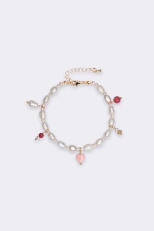 Pearl and Agate Bracelet